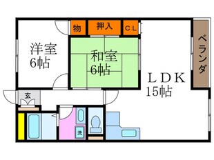 ハイグレード鶏新の物件間取画像